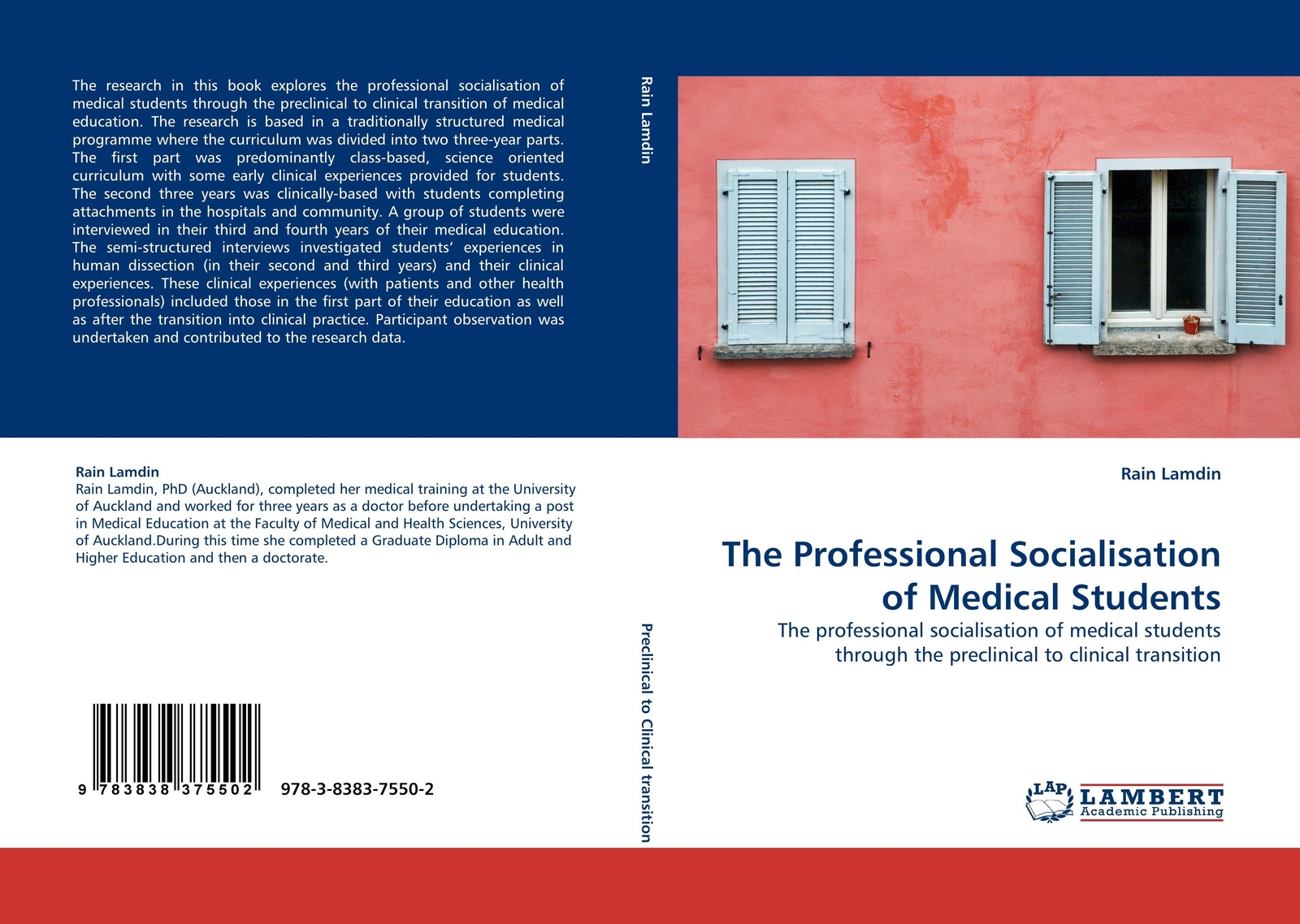 Rain Lamdin | The Professional Socialisation Of Medical Students |