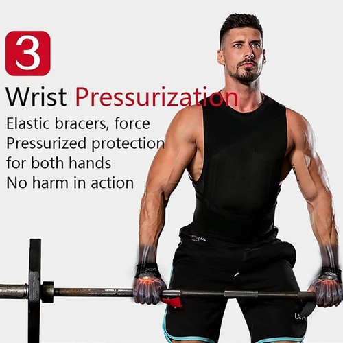 Weight Lifting Straps For Gym' Wrist Support' Weight Lifting Strap~ A9I5 - Picture 14 of 26