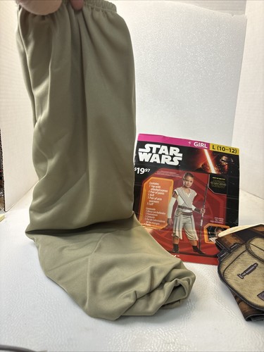 REY Costume Girls Star Wars Rubie's Halloween Outfit Child Large 10-12 *No Shirt - Picture 6 of 6