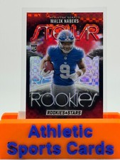 2024 Panini Rookies & Stars - Stellar Rookies Malik Nabers #SR-MNS Red (RC)
