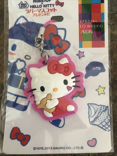 Sanrio Hello Kitty Strap Silicone Ice Cream 2013 Ministop x hello kitty - Picture 1 of 4
