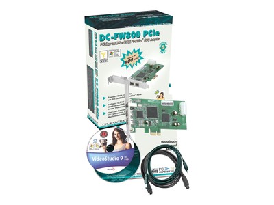 Dawicontrol FW800 Controller Firewire PCI-E Express Card