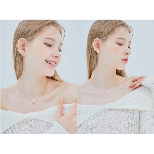 J.ESTINA LALA J Necklace Earring Set korean Jewelry K-Beauty [EXPRESS SHIPPING] - Picture 4 of 4