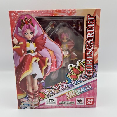 S.H.Figuarts Cure Scarlet Action Figure Go! Princess Pretty Cure BANDAI