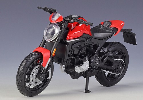 MAISTO 1:18 Ducati 2021 Monster+ MOTORCYCLE BIKE DIECAST MODEL TOY NEW IN BOX - Picture 2 of 6