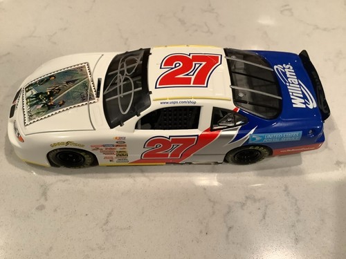 JAMIE MCMURRAY AUTOGRAPHED 2003 PONTIAC GRAND PRIX WILLIAMS USPS DIECAST & CARD - Picture 7 of 12