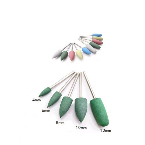 6/12 pcs Grinding Wheel Polishing 4/6/8/10mm For Dremel Rotary Tool Shank 2.35mm - Picture 3 of 12