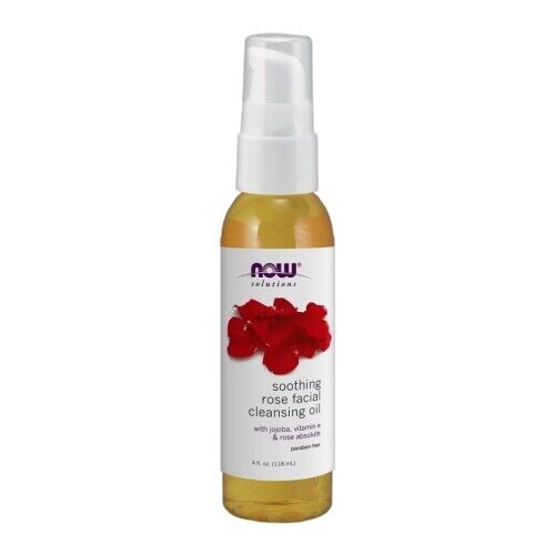 Calmante Rosa Facial Aceite Limpiador 118ml Por Now Foods - Imagen 1 de 1
