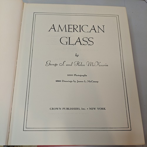 American Glass by McKearin, Helen, George S. Dust Jacket 1948 Hardcover - Picture 8 of 9