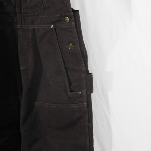 Carhartt Latzhose Damen Small 4/6 Carpenter Double Knee 104049 braun Thinsulate - Bild 4 von 9