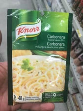 6 X Knorr Carbonara Sauce Mix 48g Each -From Canada -FRESH -Fast Ship!