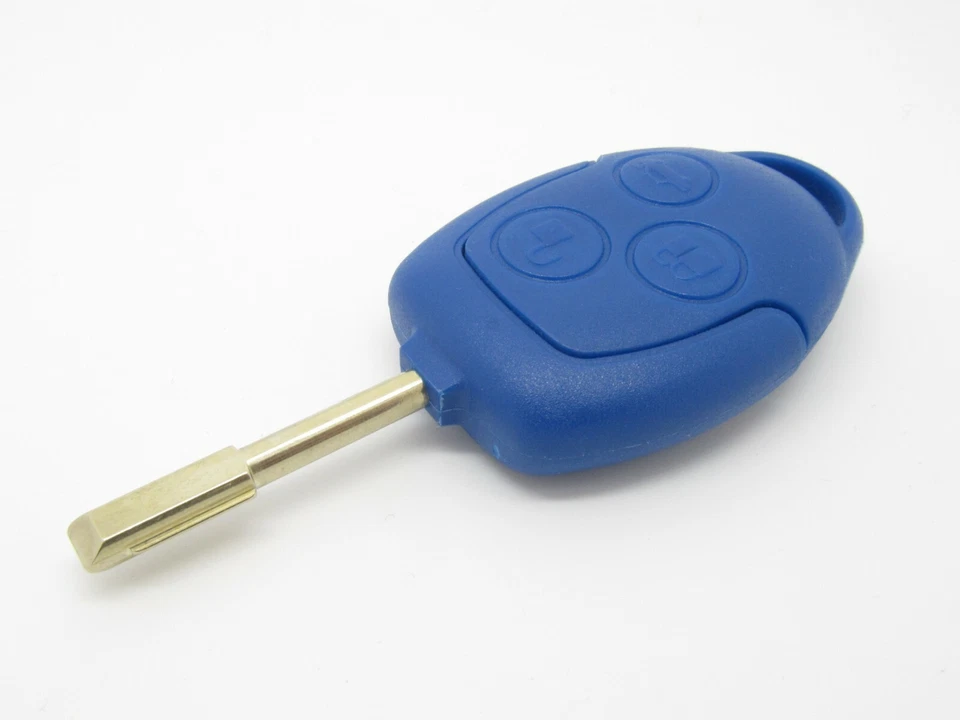 fits Ford Transit 2006-2014 MK7 3 Button Blue Remote locking Key Fob 6CIT15K601 - Image 2 of 4