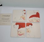 Coasterstone Santa Claus Absorbant Coasters Set Of 4 Christmas