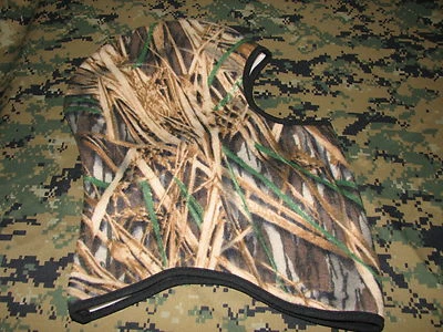*fleece nordic gear balaclava hoodie camo hoody hunting mossy oak shadow grass