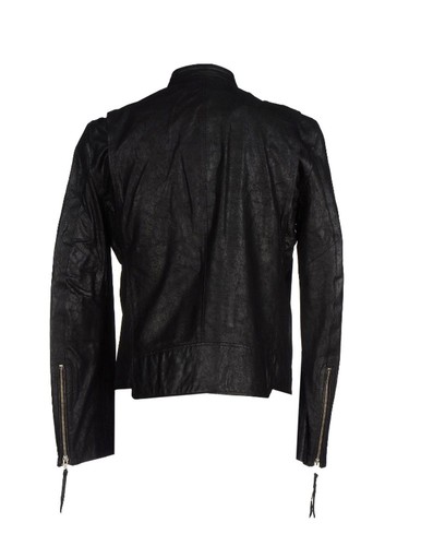 BLK DNM Women's Black Leather Jacket 94 #WKL18901 Small $895 NWT - Picture 2 of 2
