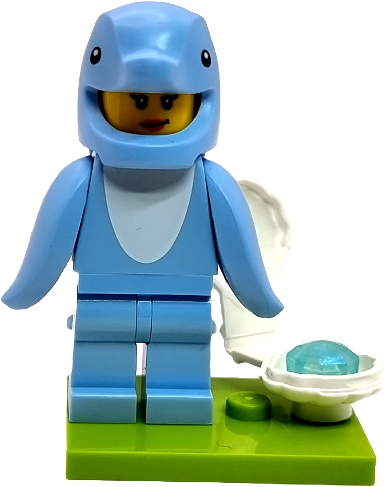 LEGO Minifigures 71051 Tiere serie 28 Figur Nr.9 Figur Delfin-Kostüm - Bild 1 von 1