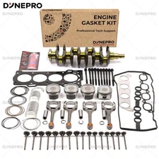 1ZZ-FE 1.8L Engine Rebuild Overhaul Kit For 1998-08 Toyota Celica Corolla Matrix