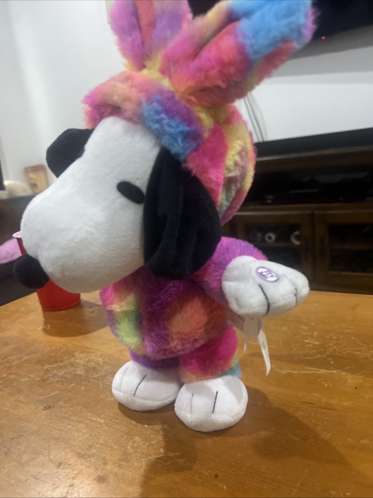admitted tie-dyed Easter Snoopy approximately 12 … - image 3