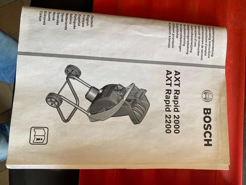 Gartenhäcksler Bosch AXT 2200 - Bild 4 von 6