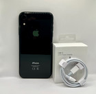 Apple iPhone Xr czarny | 128GB | ✔️ 1 rok gwarancji | bateria 100% | pakiet akcesoriów