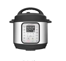 Instant Pot 3 qt. Stainless Steel/Black Duo Plus Mini Electric Pressure Cooker