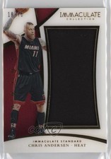 2014-15 Panini Immaculate Immaculate Standard /75 Chris Andersen #IS-CA