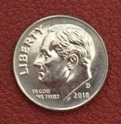 2018 D  Roosevelt Dime - Actual coin - Free shipping.