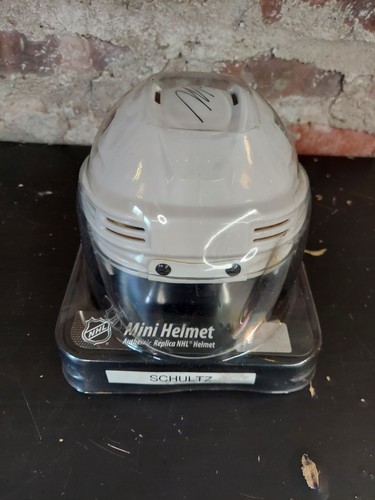 Philadelphia Flyers Shultz Autograph Mini Helmet Signed NHL - Picture 1 of 5