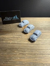 HO SCALE 1:87 VOLKSWAGEN BEETLE (3pk)
