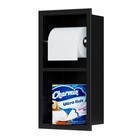 Recessed Toilet Paper Holder, 304 Stainless Steel Bathroom Toilet Paper Holde...