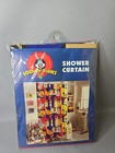 Vintage New Shower Curtain Size 70 X 72  80s Looney Tunes Made USA Jay Franco