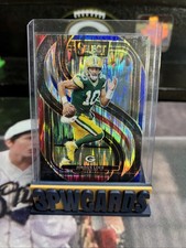 2024 Panini Select - Premier Level Jordan Love #172 Red & Blue Shock Prizm