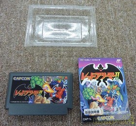Red Arremer II 2 Gargoyle's Quest Nintendo Famicom FC With Box manual Used