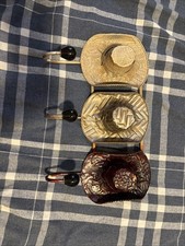 Vintage Metal Cowboy Hat Wall Hooks
