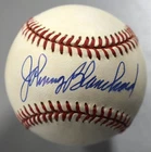 Johnny Blanchard Signed Official American League Baseball Autograph