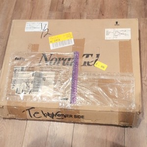 Noran Tel 250128-N1 Electrical Distribution Panel Rack Mount Metal Grey