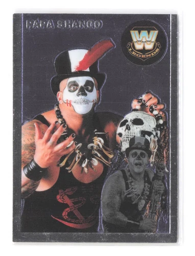 2007 Topps Chrome Heritage II WWE Papa Shango 82 Godfather