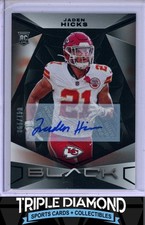 2024 Panini Prizm Black Jaden Hicks Rookie Autograph Auto #041/199 F587