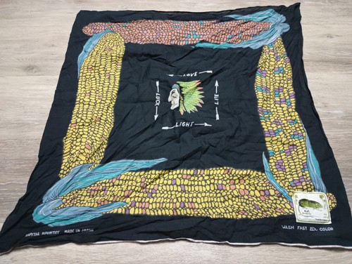 Kapital Kountry Fast Color RAT Bandana New Native Chief Love Luck Life Corn - Picture 7 of 7
