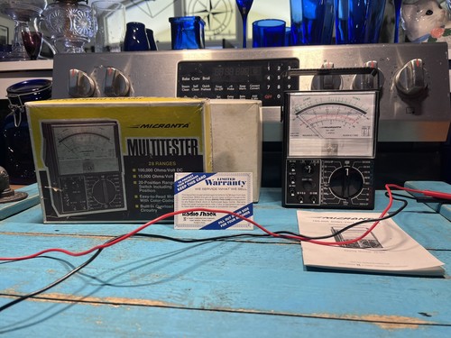 Migrants Multi tester In Box Vintage Working Condition. Cat. No. 22-207 - Picture 6 of 7