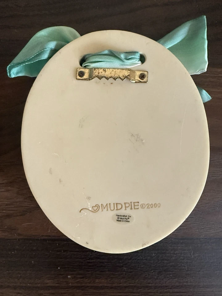 De Colección Pastel de Barro Pared Porche Decoración Pajarera Casa Mariposa Elevada Bienvenida Primavera Foto 3 de 3