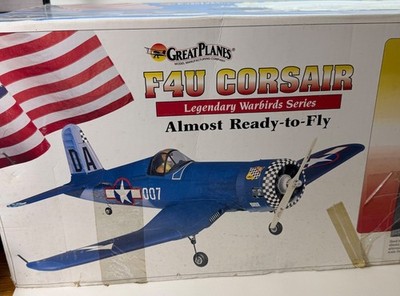 Great Planes F4U Corsair ARF Legendary Warbirds Parts Only Missing Center Wing