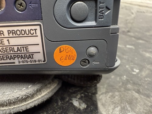 Sony Handycam DCR-DVD101E Mini DVD Camcorder blau schaltet ohne Diskette Ersatz Reparatur