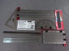 INCRA Rules 12 in Rule Set 6" Protractor 3x6 XY Marker 12 6 Edge Ruler