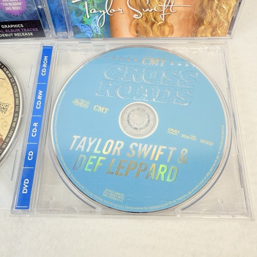 Taylor Swift Karaoke DVD and TS CD+CMT Cross Road TS/DF+TS Fearless Bundle - Picture 2 of 11