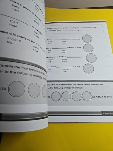 MindWare Analogy Challenges: Beginner Level - Picture 7 of 12
