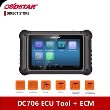 OBDSTAR DC706 ECU Tool ECM ECU Clone OBD2 BENCH for Cars Motorcycles