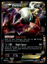 Darkrai EX Ultra Rare  Dark Explorers 63/108 LP Pokémon TCG