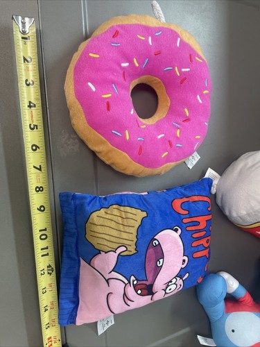 Simpsons Plush Lot 6 BARTMAN Donut Chippos Itchy Krusty Buzz - Picture 2 of 12
