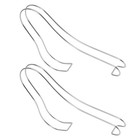 6 PCs Schuh Display -Racks Schuhorganisatorhalter Edelstahlschuh Displays